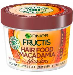 FRUCTIS HAIR FOOD macadamia mascarilla alisadora 390 ml
