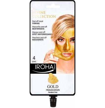GOLD peel-off firming mask 4 uses
