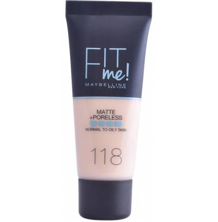 FIT ME MATTE+PORELESS foundation #118-nude