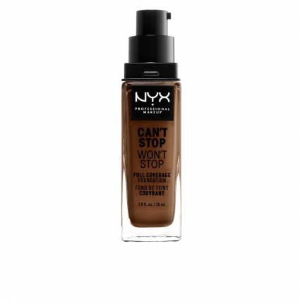 CAN'T STOP WON'T STOP full coverage foundation #cocoa