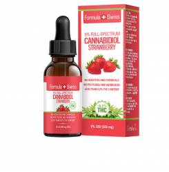 CANNABIDIOL drops 5% CBD strawberry oil 500mg <0,2%THC 10 ml