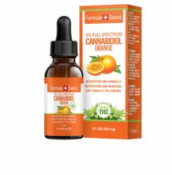 CANNABIDIOL drops 5% CBD orange oil 500mg <0,2% THC 10 ml