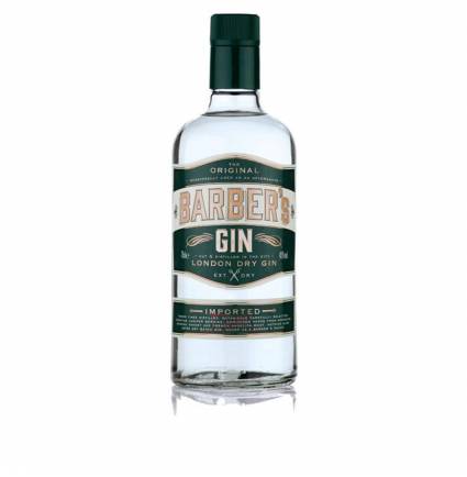 BARBER'S gin 70 cl