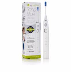 SONIC SILVER electric whitening toothbrush #white/silver 1 u