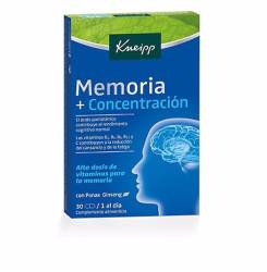 MEMORIA + CONCENTRACIÓN panax ginseng 30 comprimidos