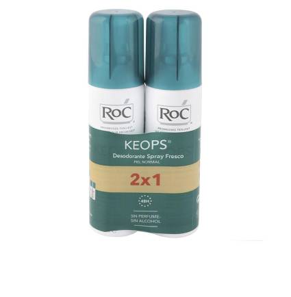 KEOPS desodorante SPRAY FRESCO lote 2 pz