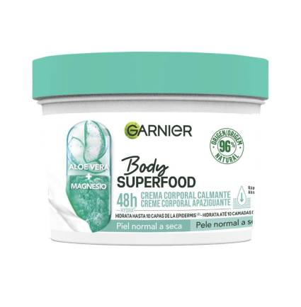 BODY SUPERFOOD crema corporal calmante 380 ml