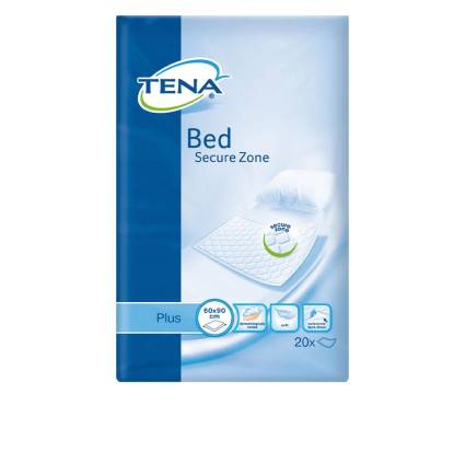 TENA BED PLUS cubre camas 60x90 cm 20 u