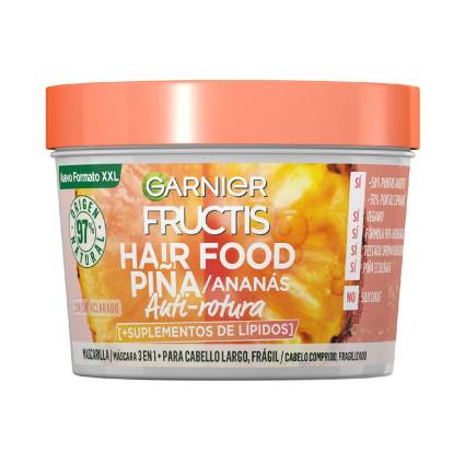 FRUCTIS HAIR FOOD piña mascarilla anti-rotura 350 ml