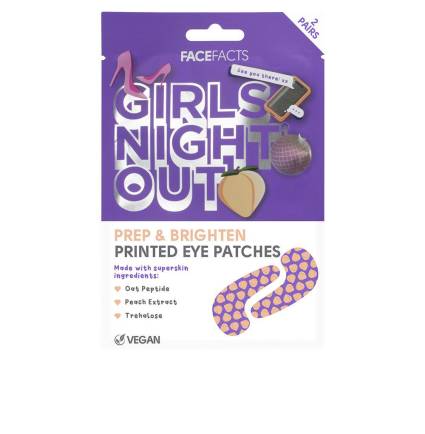 GIRLS NIGHT OUT printed eye patches 2 x 6 ml