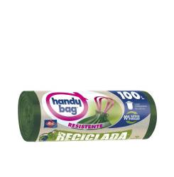 HANDY BAG RECICLADA bolsa basura resistente 100 litros 10 u