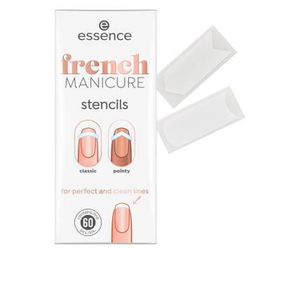 FRENCH manicure plantillas #01-french 60 u