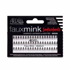 FAUX MINK pestañas individuales negras #medium 1 u