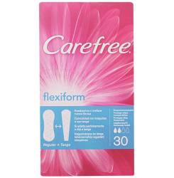 Carefree Salvaslip Transpirable Flexiform, Sin Perfume 30 u